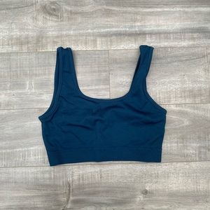 Fabletics Scoop Neck Ribbed Sports Bra